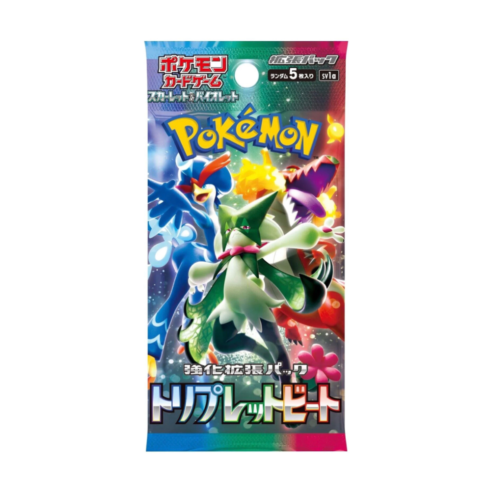 USA Seller Pokemon Card Scarlet Violet Triplet popular Beat Booster Box Japanese IN HAND