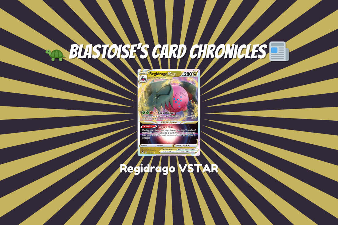 Blastoise's Card Chronicles: Regidrago VSTAR Pokemon Card at Blastoies's Lair TCG