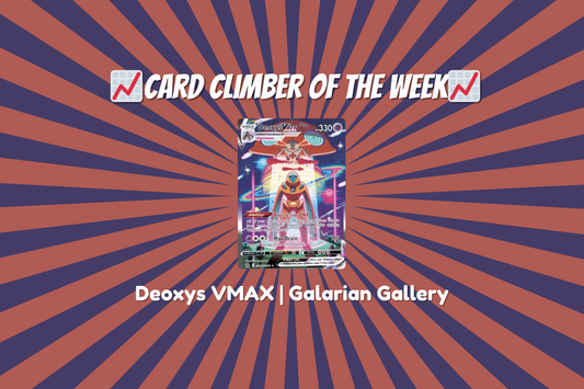 Deoxys VMAX Card Climber on Blastoise's Lair TCG