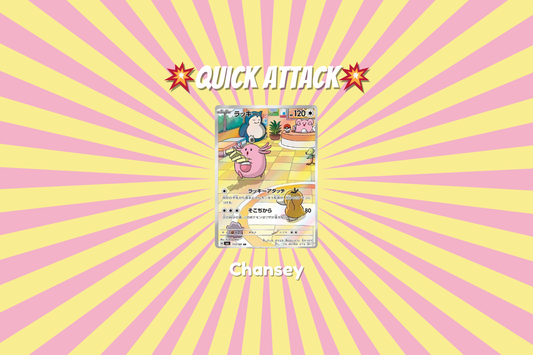 Quick Attack | Chansey AR Pokemon Card | Blastoise's Lair TCG