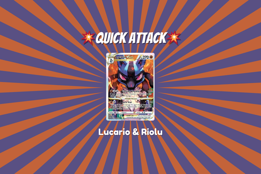 Quick Attack: Lucario & Riolu