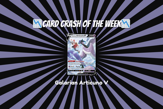 Card Crash: Galarian Articuno V Pokemon TCG Blog on Blastoise's Lair TCG