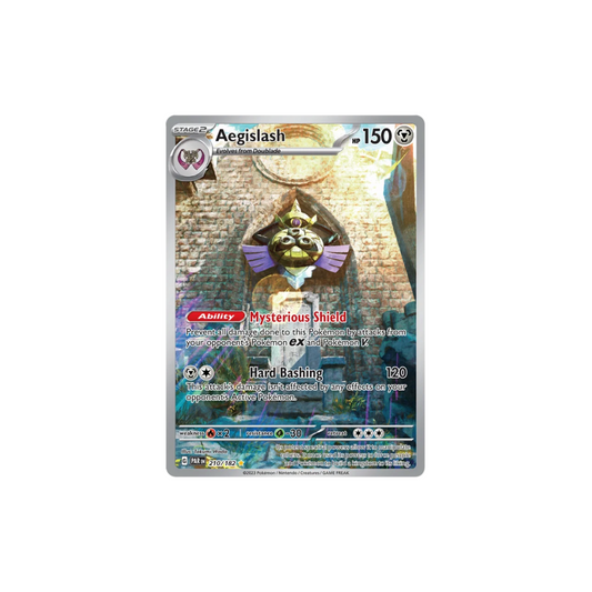 Aegislash Illustrator Rare Pokemon Card