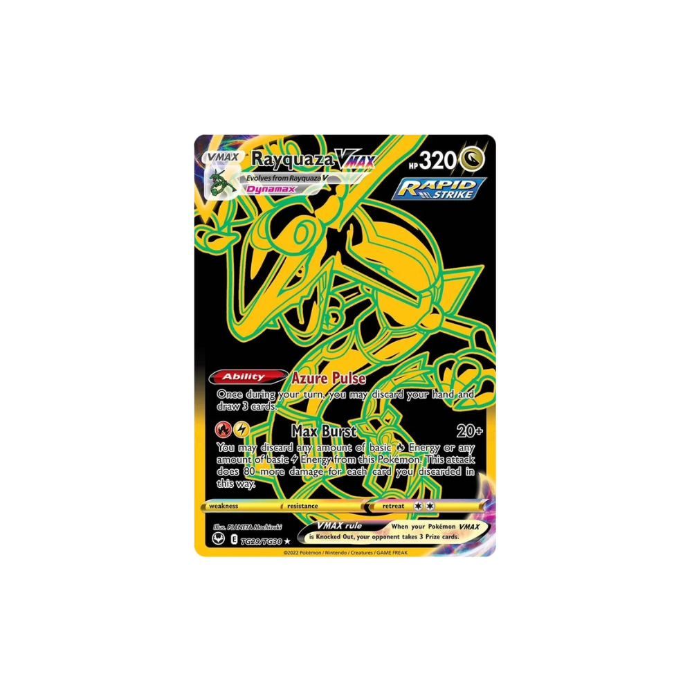 Rayquaza VMAX Trainer Gallery Pokemon Card