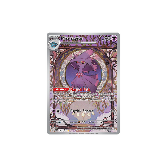 Mismagius Illustrator Rare Pokemon Card