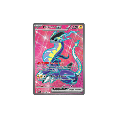 Miraidon ex Full Art Pokemon Card