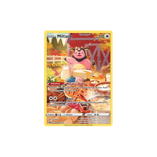 Miltank Full Art Galarian Gallery Pokemon Card