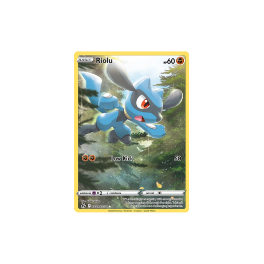 Riolu Full Art Galarian Gallery Pokemon Card