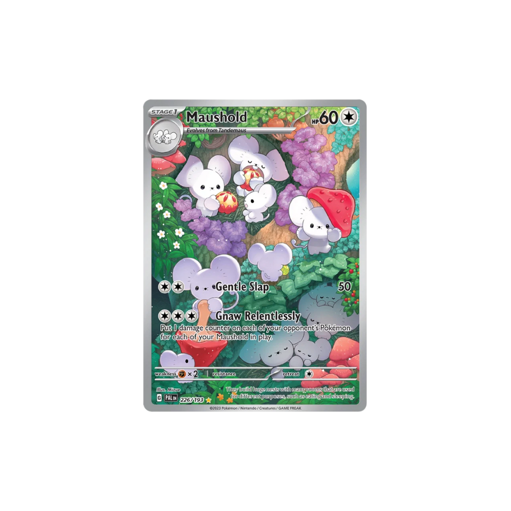 Maushold Illustrator Rare Pokemon Card