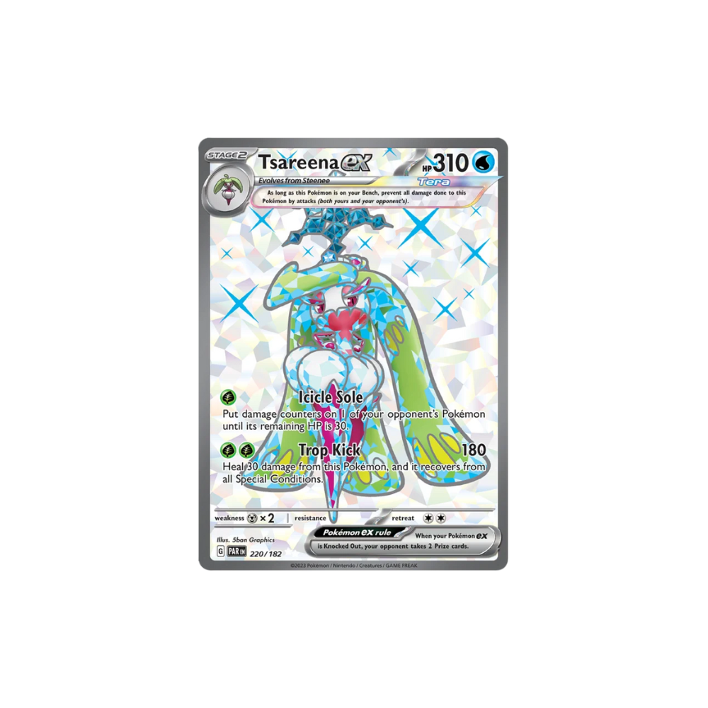 Tsareena ex Full Art Pokemon Card