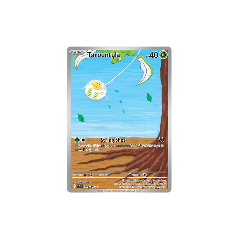 Tarountula Illustrator Rare Pokemon Card