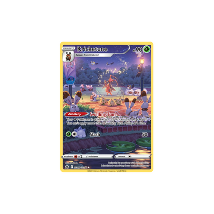 Kricketune Full Art Galarian Gallery Pokemon Card