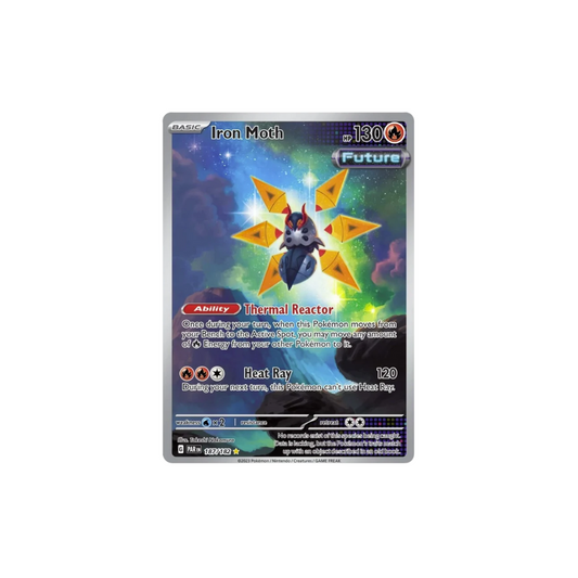 Iron Moth Illustrator Rare Pokemon Card