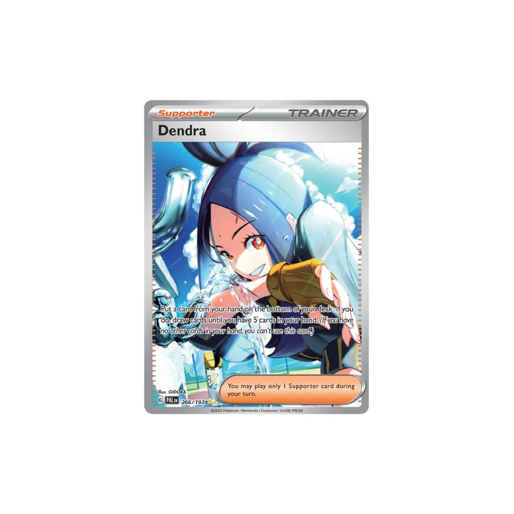 Dendra Full Art Special Illustrator Rare Pokemon Card