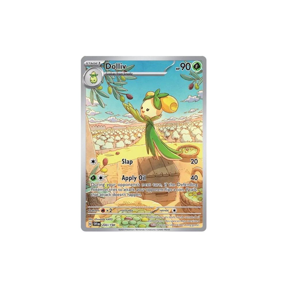 Dolliv Illustrator Rare Pokemon Card