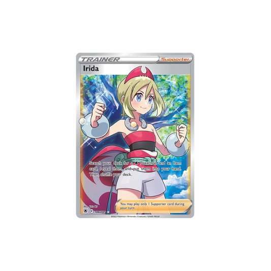 Irida Full Art Pokemon Card