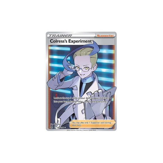 Colress's Experiment Full Art Pokemon Card