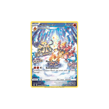 Magmortar Full Art Galarian Gallery Pokemon Card