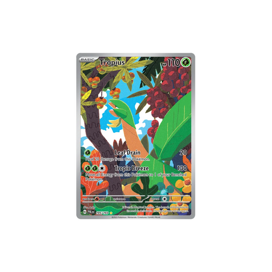 Tropius Illustrator Rare Pokemon Card