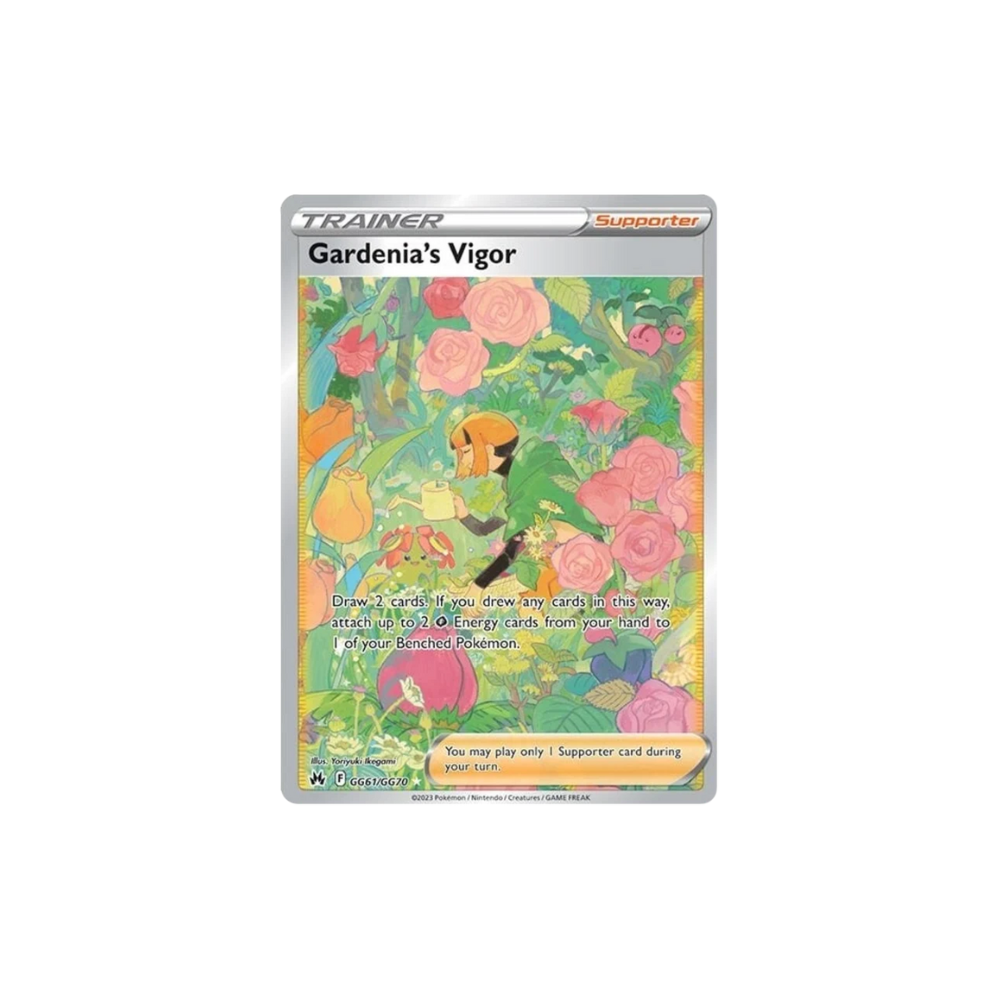 Gardenia's Vigor Full Art Galarian Gallery Pokemon Card