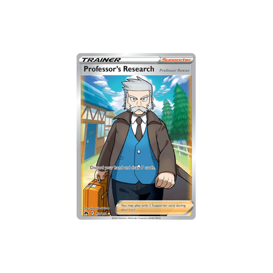 Professor's Research Full Art Pokemon Card