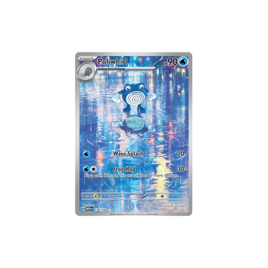 Poliwhirl Full Art Illustrator Rare Pokemon Card