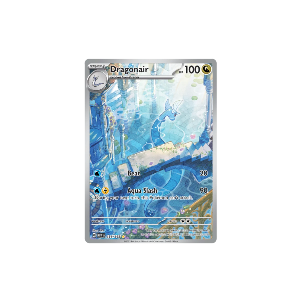 Dragonair Full Art Illustrator Rare Pokemon Card