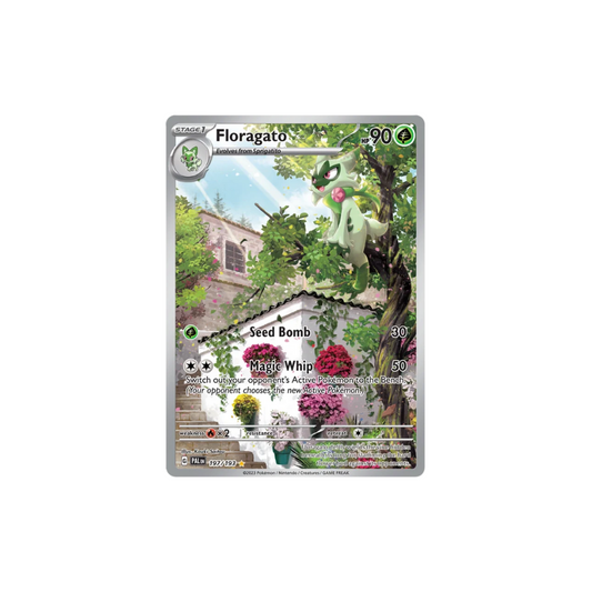 Floragato Illustrator Rare Pokemon Card