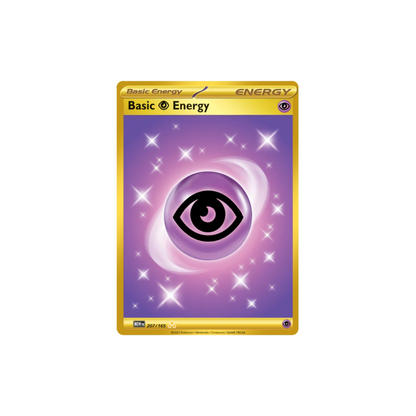 Basic Psychic Energy Gold Ultra Rare Pokemon Card