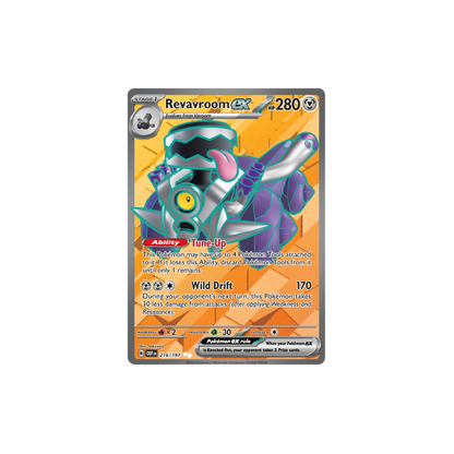 Revaroom ex Full Art Pokemon Card