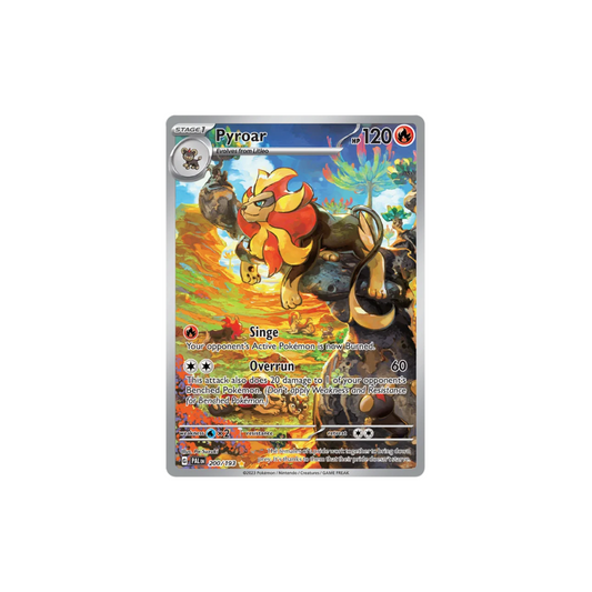 Pyroar Illustrator Rare Pokemon Card