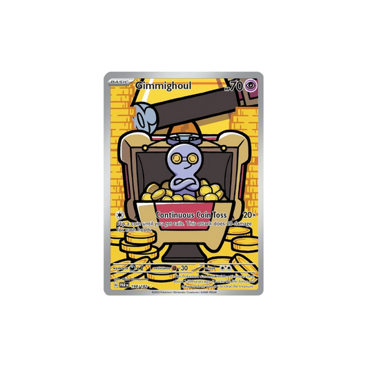 Gimmighoul Illustrator Rare Pokemon Card