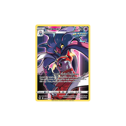 Malamar Full Art Trainer Gallery Pokemon Card