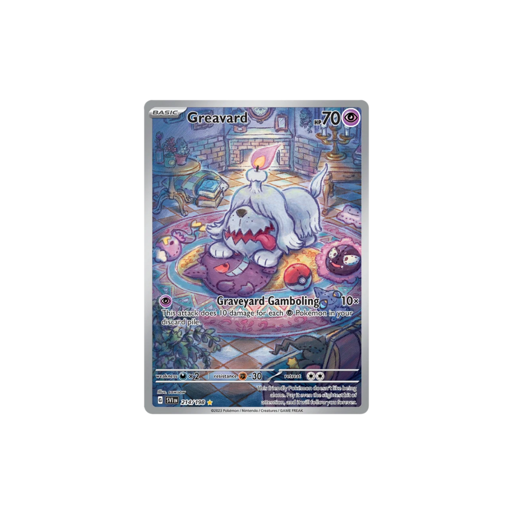 Greavard Illustrator Rare Pokemon Card