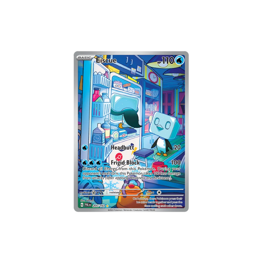 Eiscue Illustrator Rare Pokemon Card