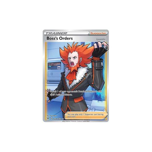 Boss's Orders Full Art Trainer Gallery Pokemon Card