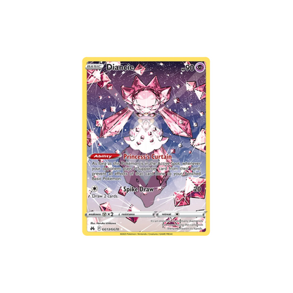 Diancie Full Art Galarian Gallery Pokemon Card