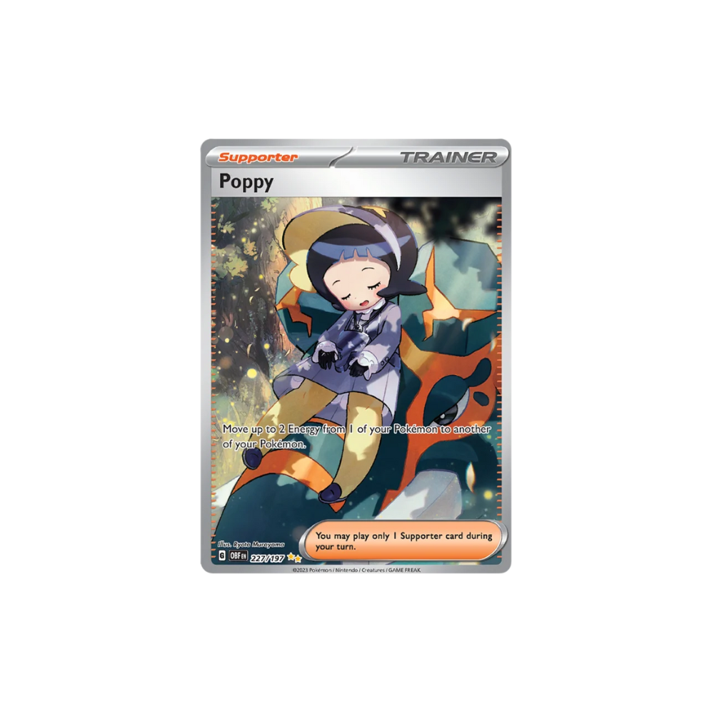 Poppy Full Art Special Illustrator Rare Pokemon Card