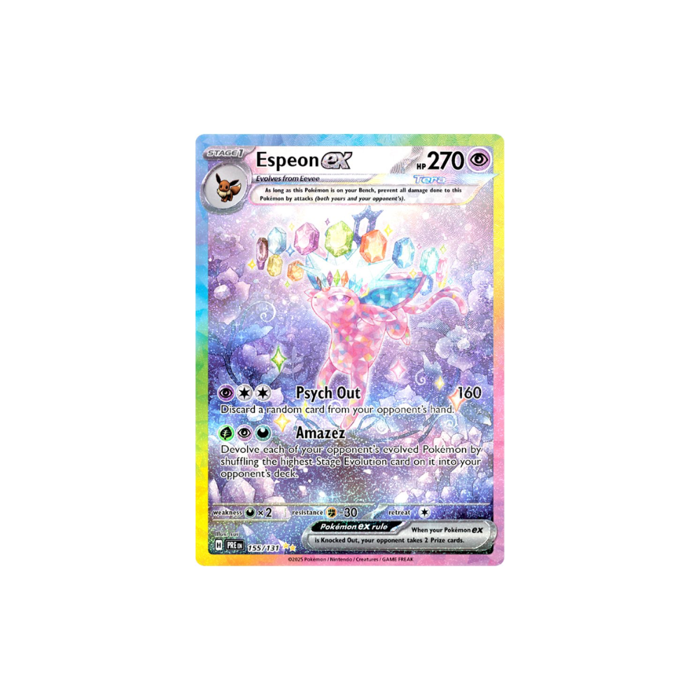 Espeon ex Special Illustration Rare Pokemon Card