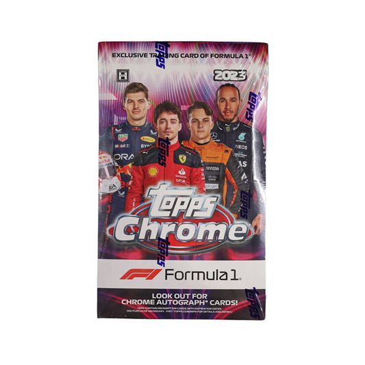 2023 TOPPS Chrome FORMULA 1 Racing Hobby Box