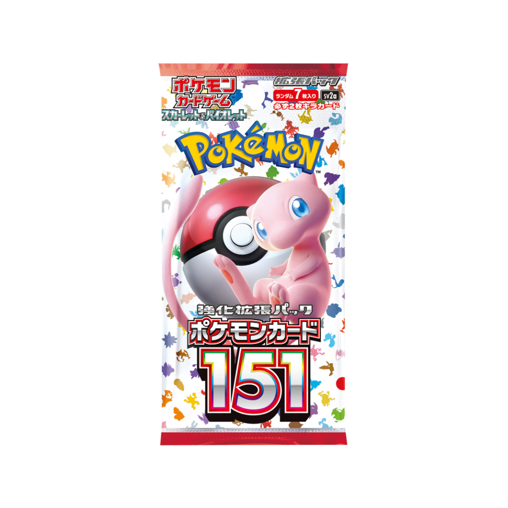 Japanese Pokemon 151 Booster Pack