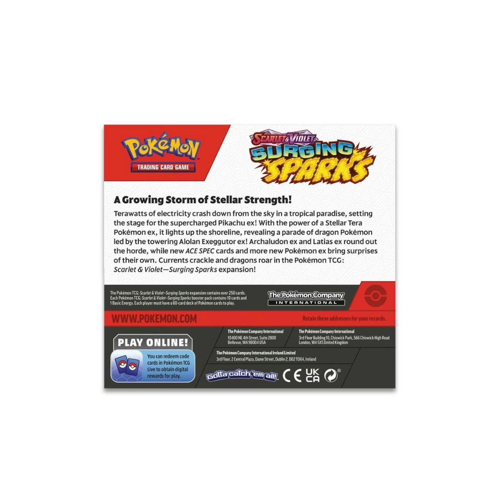 Surging Sparks Booster Box at Blastoise's Lair TCG