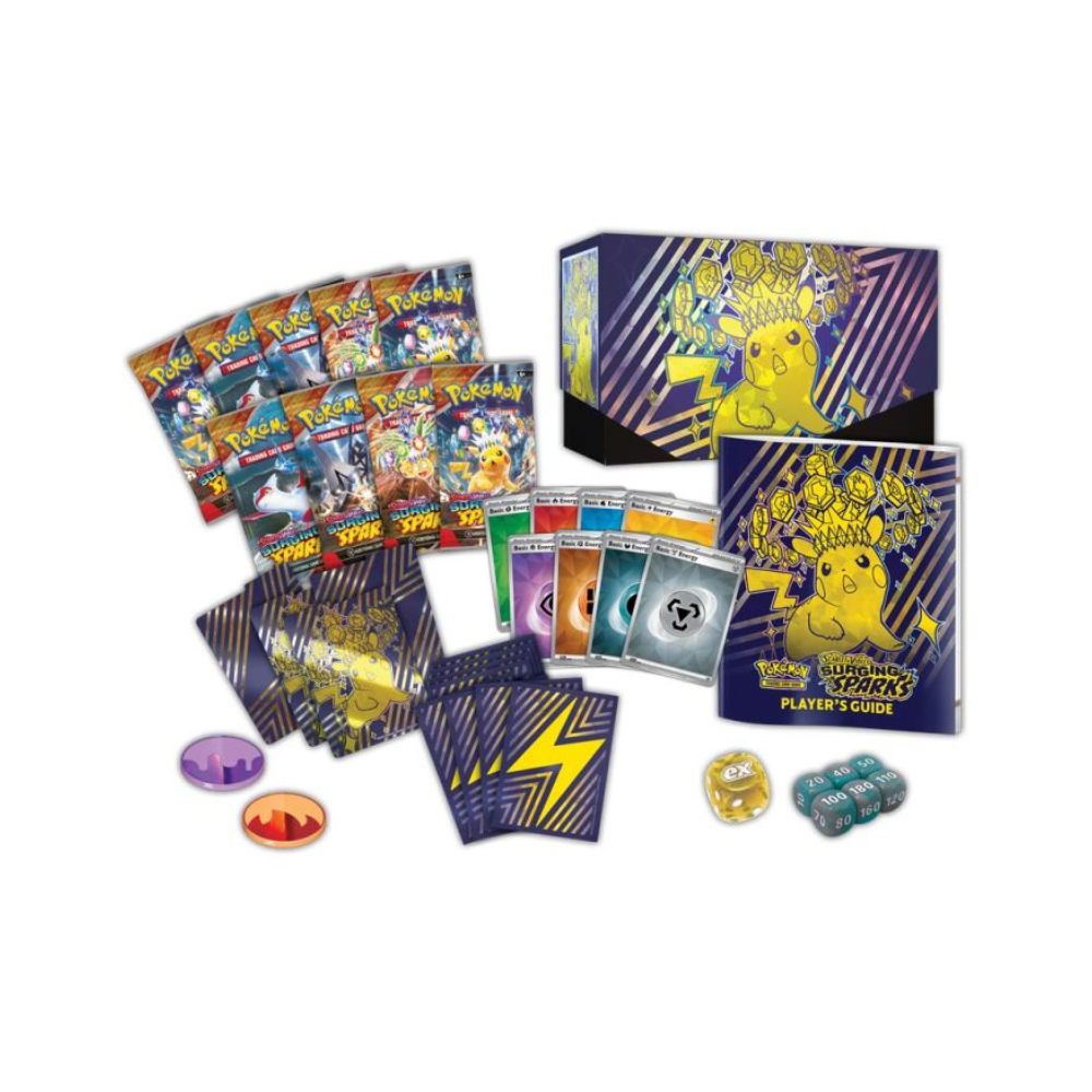 Surging Sparks Elite Trainer Box at Blastoise's Lair TCG