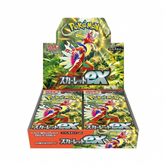 Scarlet Booster Box Japanese Pokemon