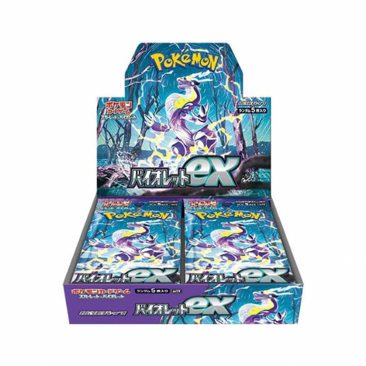 Violet Booster Box Japanese Pokemon